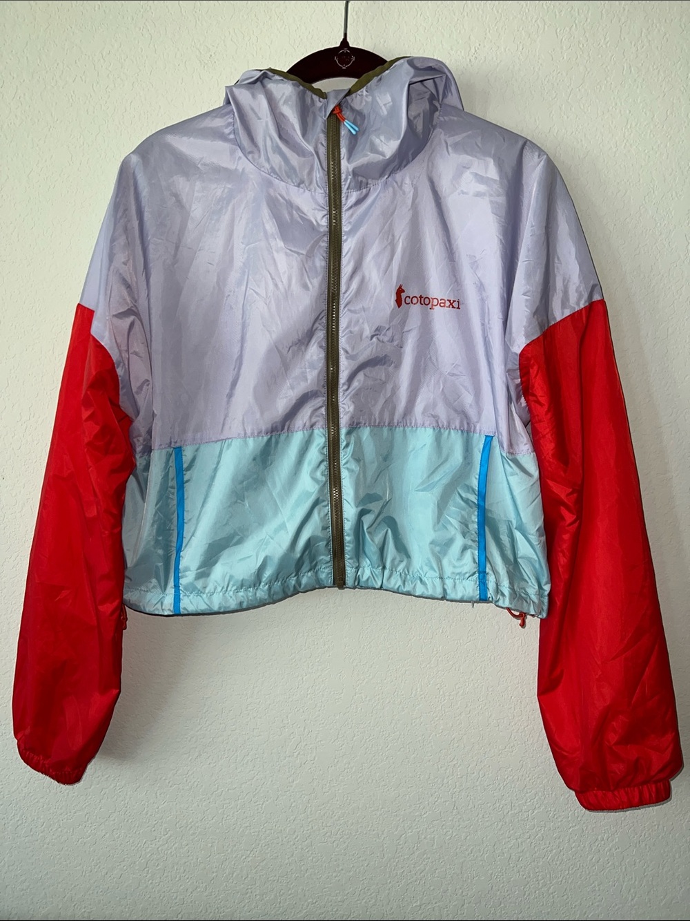Cotopaxi Teca Crop Jacket in Carolina Women’s XS